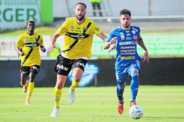 Altachs erstes Saison-Gastspiel in Hartberg war gleichzeitig auch der erste Spieltag der Saison, Atdhe Nuhiu und Co. verloren mit 1:2. GEPA