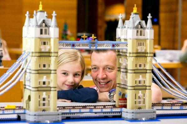 Aufwendige Kreationen sind aus Lego entstanden. dietmar mathis