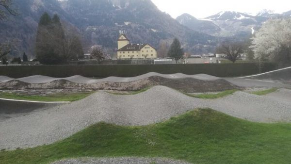 Die Bahn wird komplett erneuert. Im April soll sie fertiggestellt werden.BMX-Club Sparkasse Bludenz