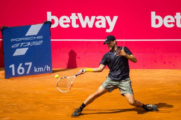 Dominic Thiem kommt besser in Form. GEPA