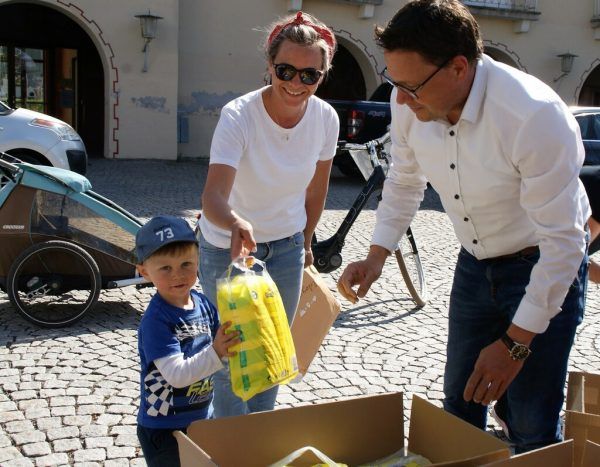 In Hörbranz wird eine weitere Hilfslieferung für die Ukraine vorbereitet. Hartinger