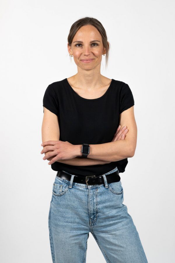 Janine Mattle von der Finanzabteilung. omicron