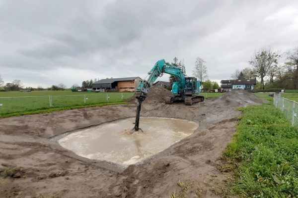 Untersuchungen für neuen Badesee in Dornbirn laufen.Stadt DB