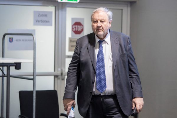 Hanno Berger vor dem Urteil. REUTERS
