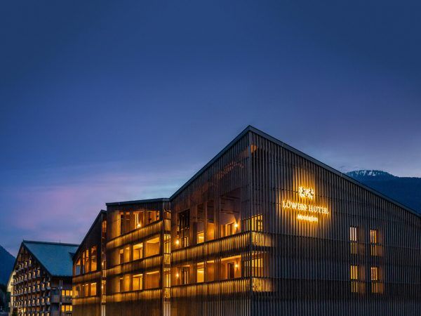 Modern und mit viel Platz: Der neue Erweiterungsbau am Löwen Hotel Montafon. löwen hotel