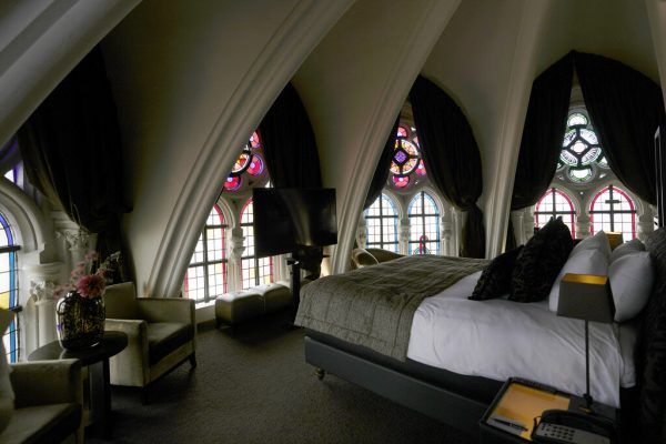 Das Hotel Martin’s Patershof im belgischen Mechelen ist in einer Kirche untergebracht. AP Photo/Virginia Mayo