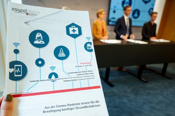 Das Land zog Bilanz über die Pandemie. serra/vlk