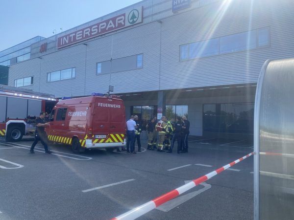 Der Feuerwehreinsatz. Vol.at(Mayer
