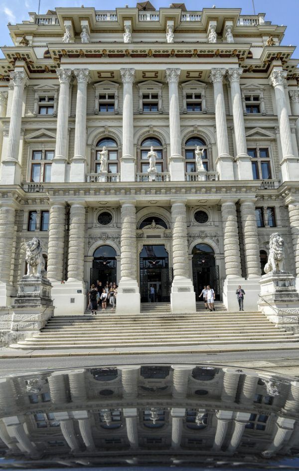 Der Justizpalast in Wien, Sitz des Obersten Gerichtshofes. APA/Neubauer