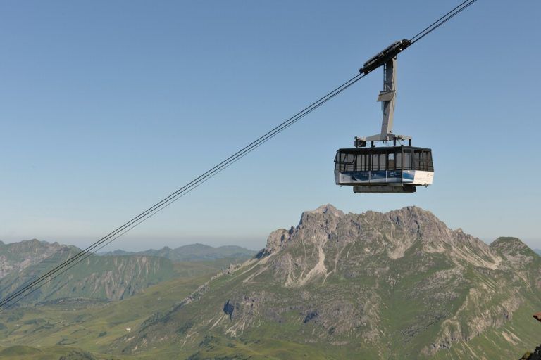 Das Sommergeschäft der Bergbahnen entwickelt sich positiv.Skilifte Lech
