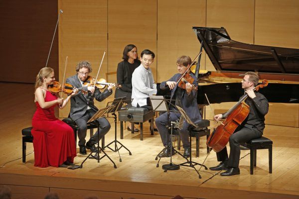 Julia-Fischer-Quartett und William Youn.Schubertiade/Sprenger