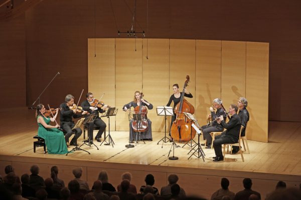 Letztlich waren acht Musikerinnen und Musiker auf der Bühne.Schubertiade/Sprenger