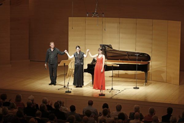 Matthias Schorn, Tatiana Korsunskaya und Regula Mühlemann in Schwarzenberg. Schubertiade/Sprenger