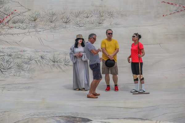 Probenbeginn Madame Butterfly, Bregenzer Festspiele, Seetribühne