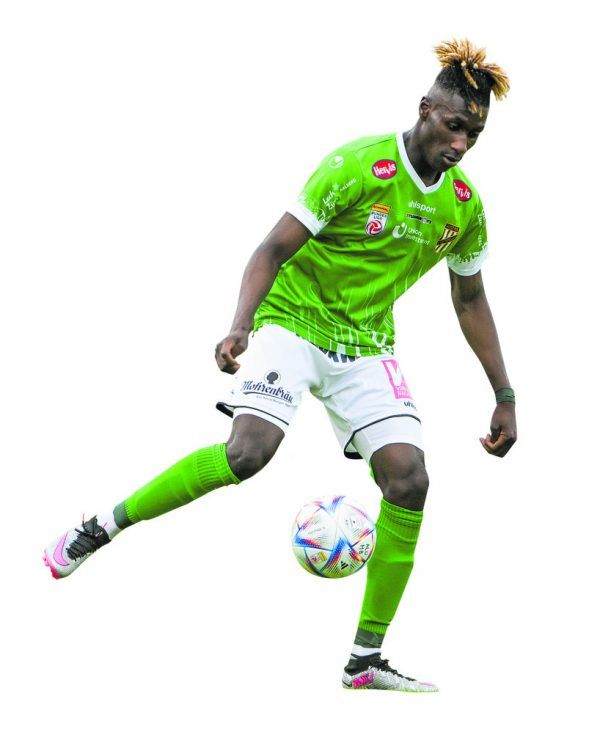 Yadaly Diaby könnte heute zum entscheidenden Spieler werden. GEPA/Lerch