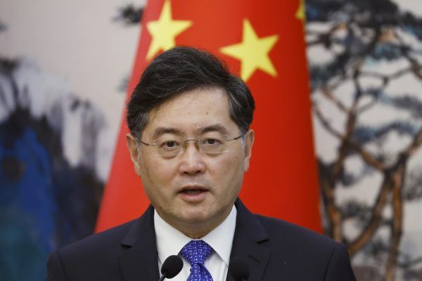 Der chinesische Außenminister Qin Gang. ap
