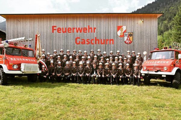 Die Feuerwehr Gaschurn wird heuer 100 Jahre alt. Feuerwehr Gaschurn (2)