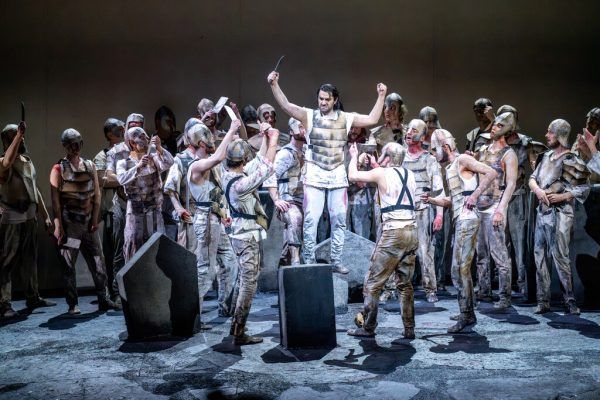 Einblick in die Oper „Ernani“ im Festspielhaus. Beate Rhomberg