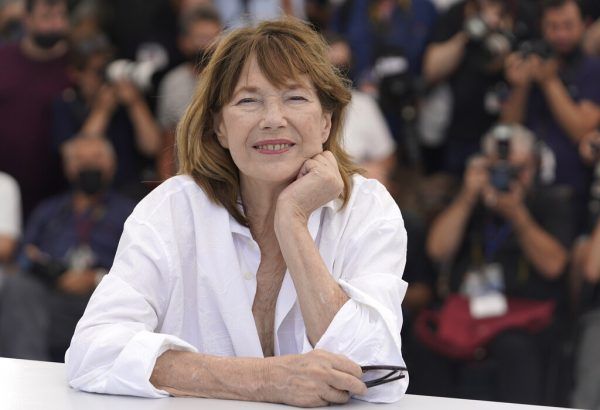 Jane Birkin, 2021 in Cannes. AP