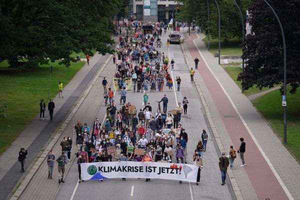 Klimakativisten polarisieren – auch in Deutschland. dpa/Brandt