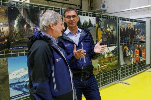 Kommissar Hahn zu Besuch in Vorarlberg. Hofmeister/Vlk