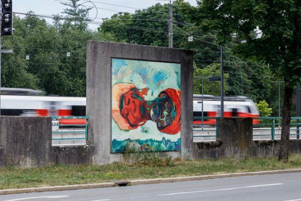 KUB-Billboard an der Seestraße.  Markus Tretter