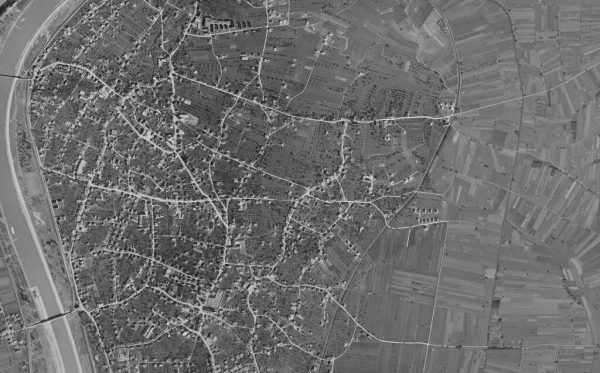 Lustenau war in den 1950ern noch ein zersiedeltes Dorf. lvg (2)