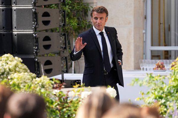 Macron muss den Besuch in Deutschland absagen. Reuters