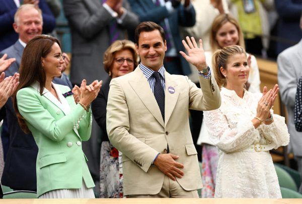 Roger Federer in London. Reuters