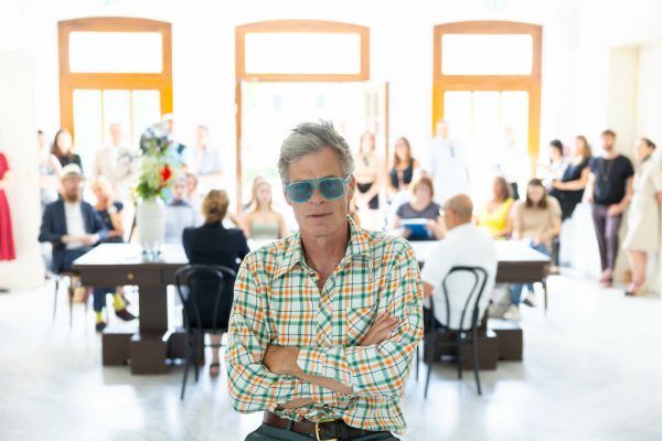 Uwe Jäntsch bei der Pressekonferenz der heurigen Sommerausstellung. Klaus Hartinger