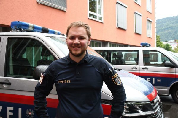 Abteilungsinspektor Michael Pecoraro. LPD Vorarlberg