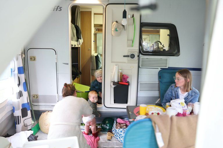 Auch Camping ist beliebt.Hartinger