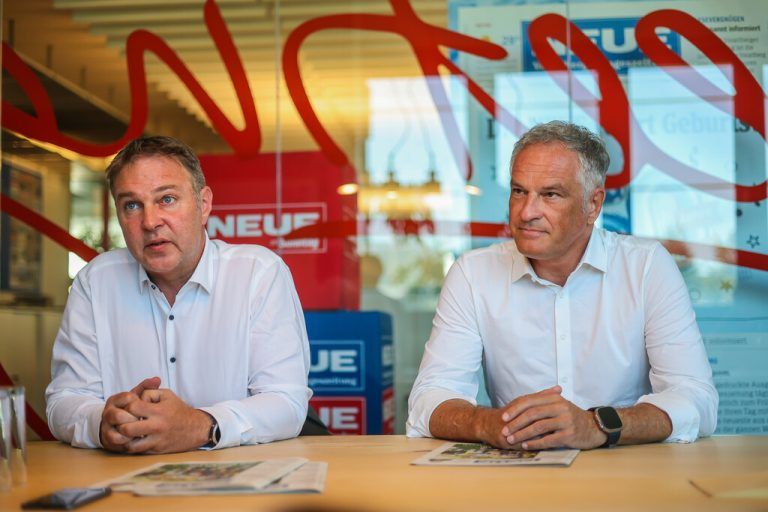 Babler und Leiter kritisieren Bundes- und Landesregierungen.Steurer (4)