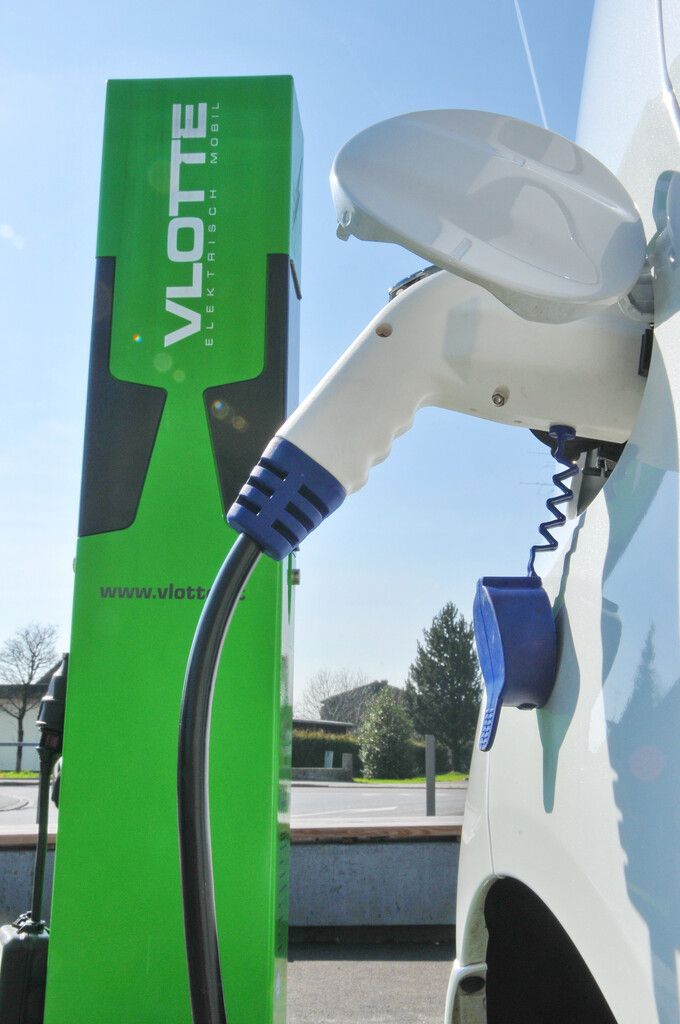 Elektroautos sind auf dem Vormarsch.vkw