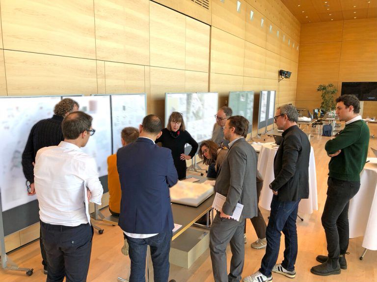 Im Bregenzer Festspielhaus ging die Jurierung der Projekte über die Bühne.Prisma