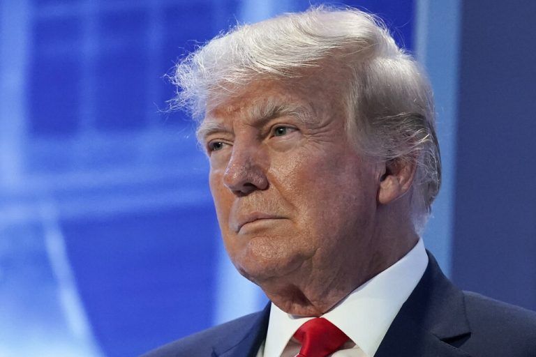 Trump bemüht sich, die Wahl 2024 zu gewinnen.AP/Rourke