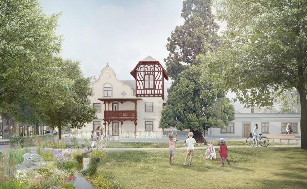 Visualisierung des Parks im Sieger-Projekt.  Peter Vogt