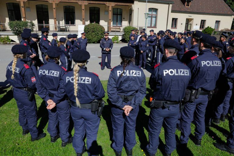Auch 2026 wird in Feldkirch der Polizeinachwuchs ausgebildet. ⇒symbolbild/hartinger