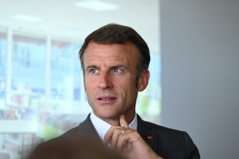 Frankreichs Präsident Emmanuel Macron. REUTERS