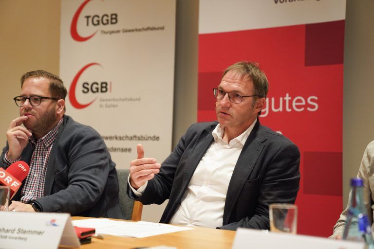 Gewerkschaftschef Reinhard Stemmer.ÖGB Vorarlberg