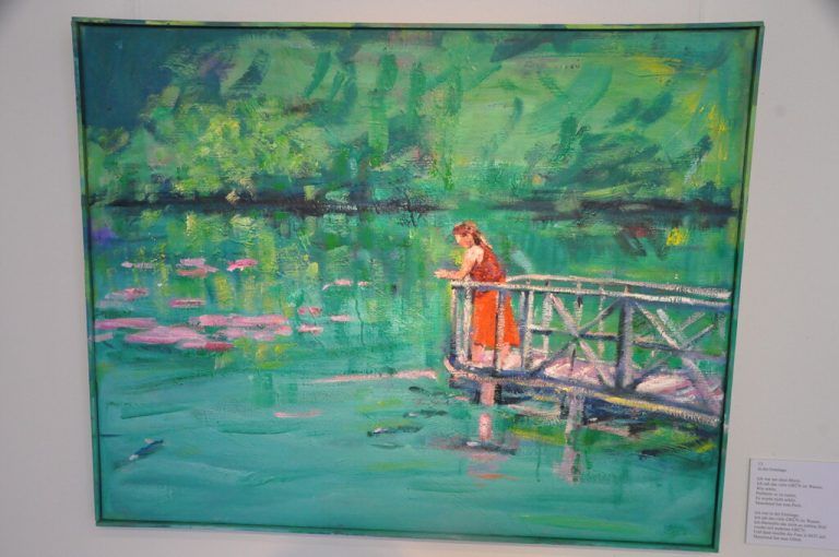 Aus der aktuellen Ausstellung „Farbgedichte“. Wolfgang ÖLz