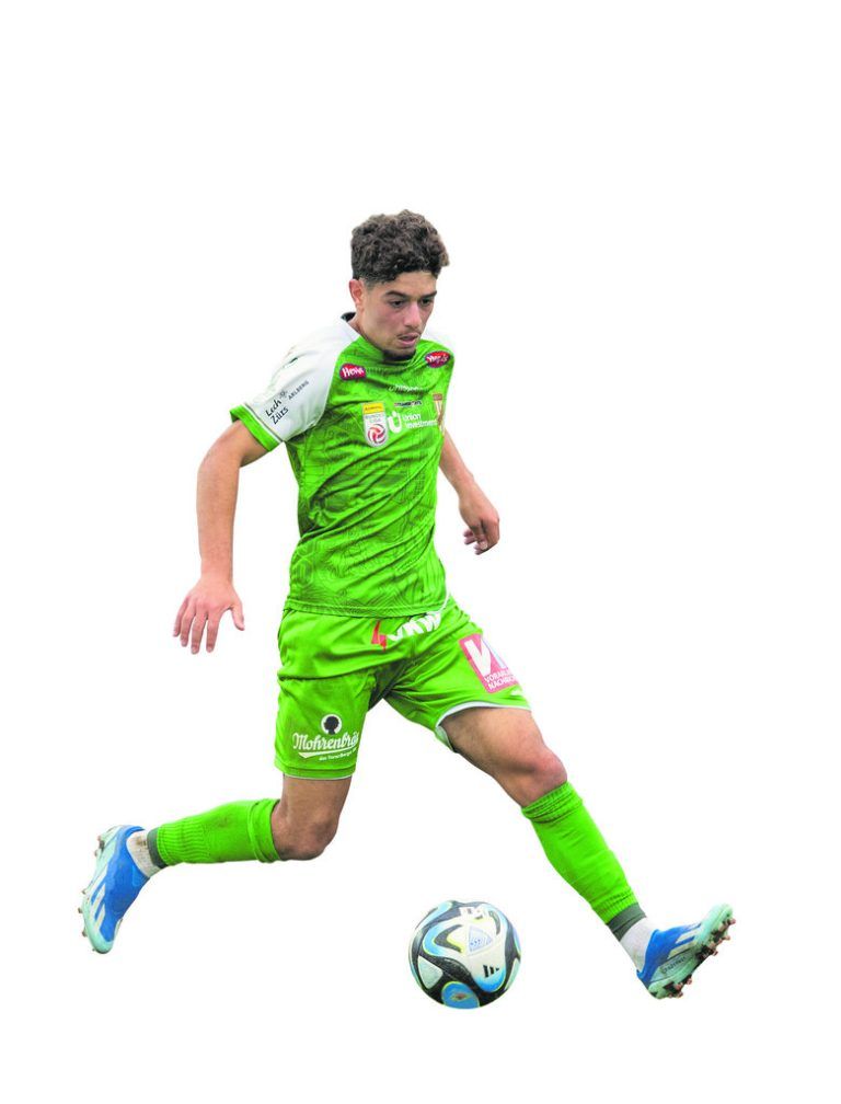 Ben Bobzien ist noch nicht in Fahrt gekommen bei der Austria, im NEUE-Spieler-Ranking belegt er bei den Grün-Weißen Platz 14. GEPA/Lerch