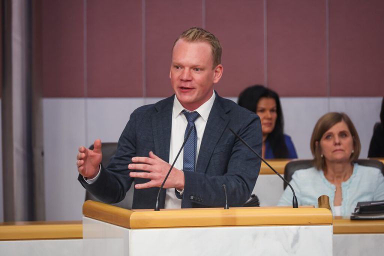 FPÖ-Landesobmann Christof Bitschi. Steurer