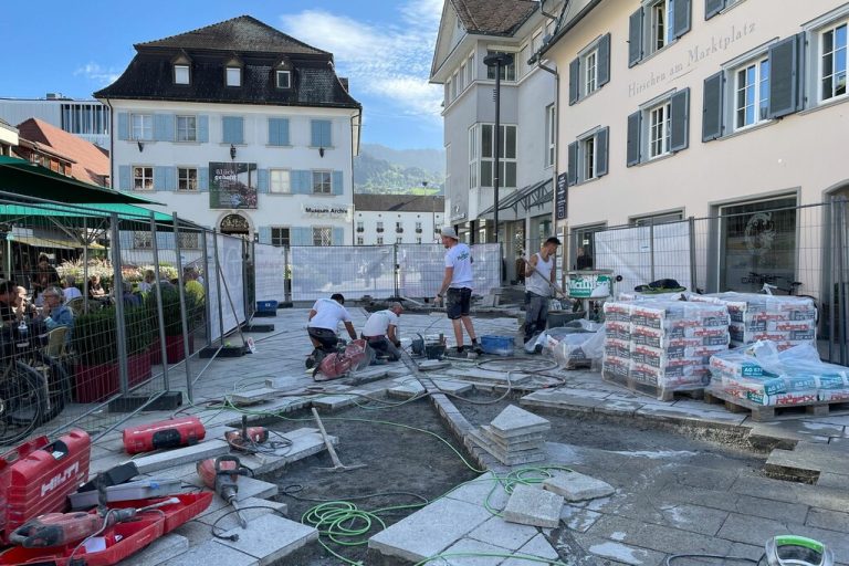Das Herzstück der Dornbirner Innenstadt wird saniert.Stadt Dornbirn