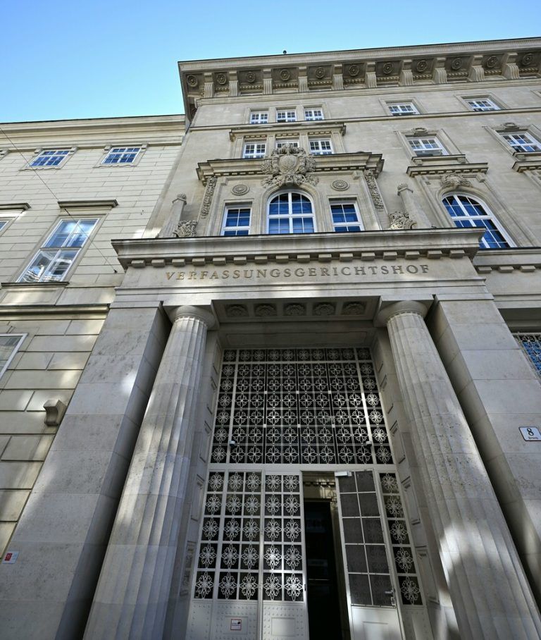 Der Verfassungsgerichtshof in Wien.fohringer/apa