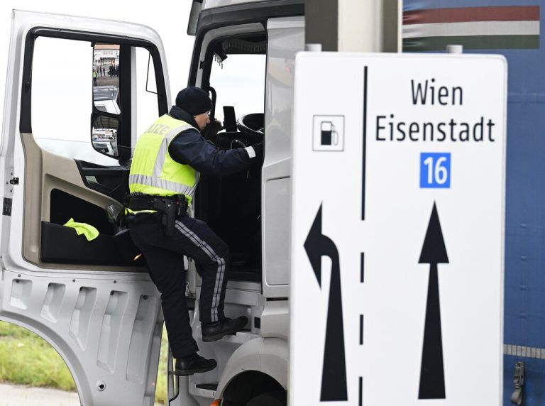 Die Polizei kontrollierte. APA