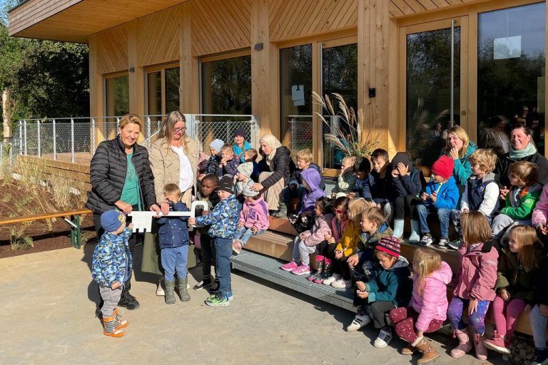 Eröffnung mit Bürgermeisterin Andrea Kaufmann. stadt dornbirn