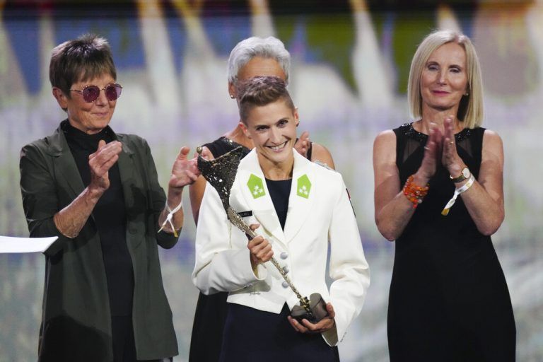 Eva Pinkelnig ist Sportlerin des Jahres. APA