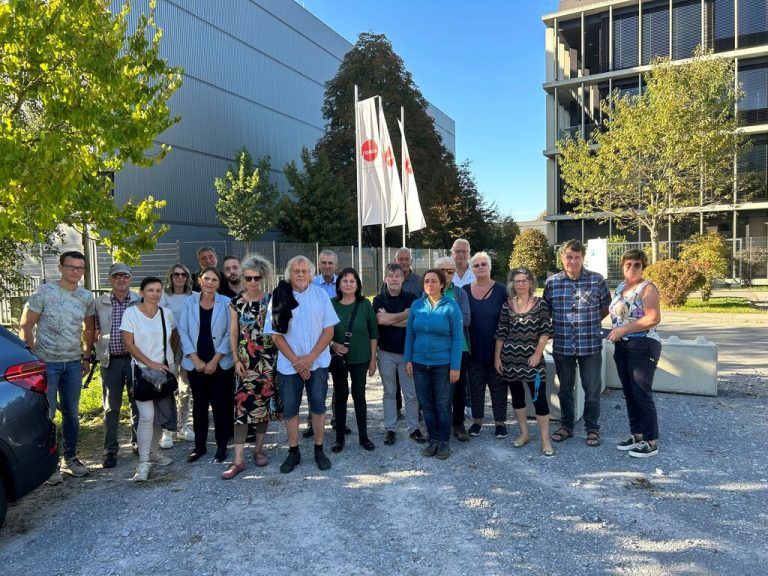 Besorgte Bürgerinnen und Bürger machen gegen das Projekt mobil. Archiv/Stadler