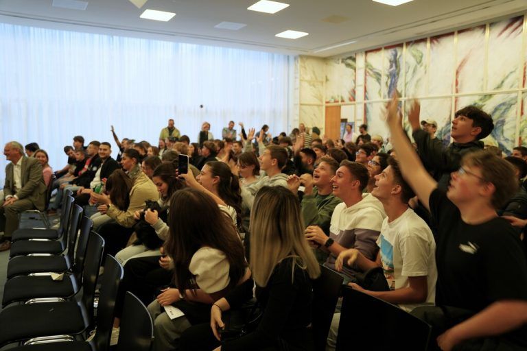 Über 130 Jugendliche waren im Landhaus zu Gast.VLK